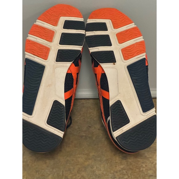 Onitsuka Tiger Metro Nomad Shoes Mens 10.5 Navy/Orange Sneakers Running Athletic - Picture 6 of 14